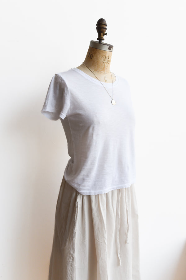 Baby Tee in Salt