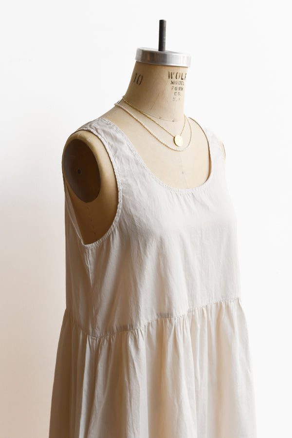 Open Back Dress in Natural