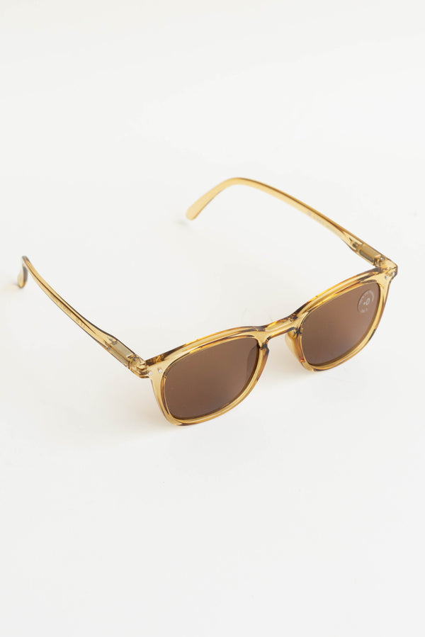 Izipizi E Sunglasses in Golden Green