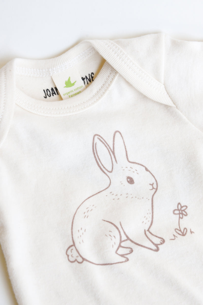 Joan Ramone Bunny Onesie - Short Sleeves
