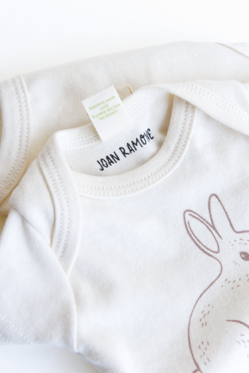 Joan Ramone Bunny Onesie - Short Sleeves
