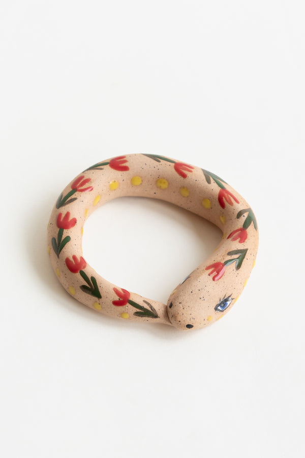 KB Clay 13 Snake Wall Charm