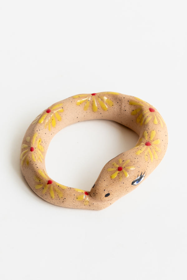 KB Clay 13 Snake Wall Charm