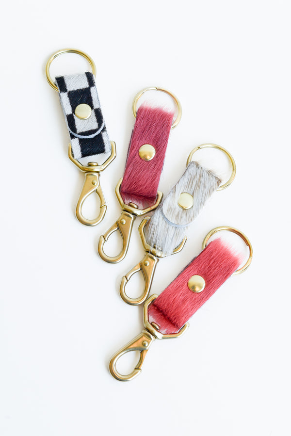 Primecut Leather Keychain