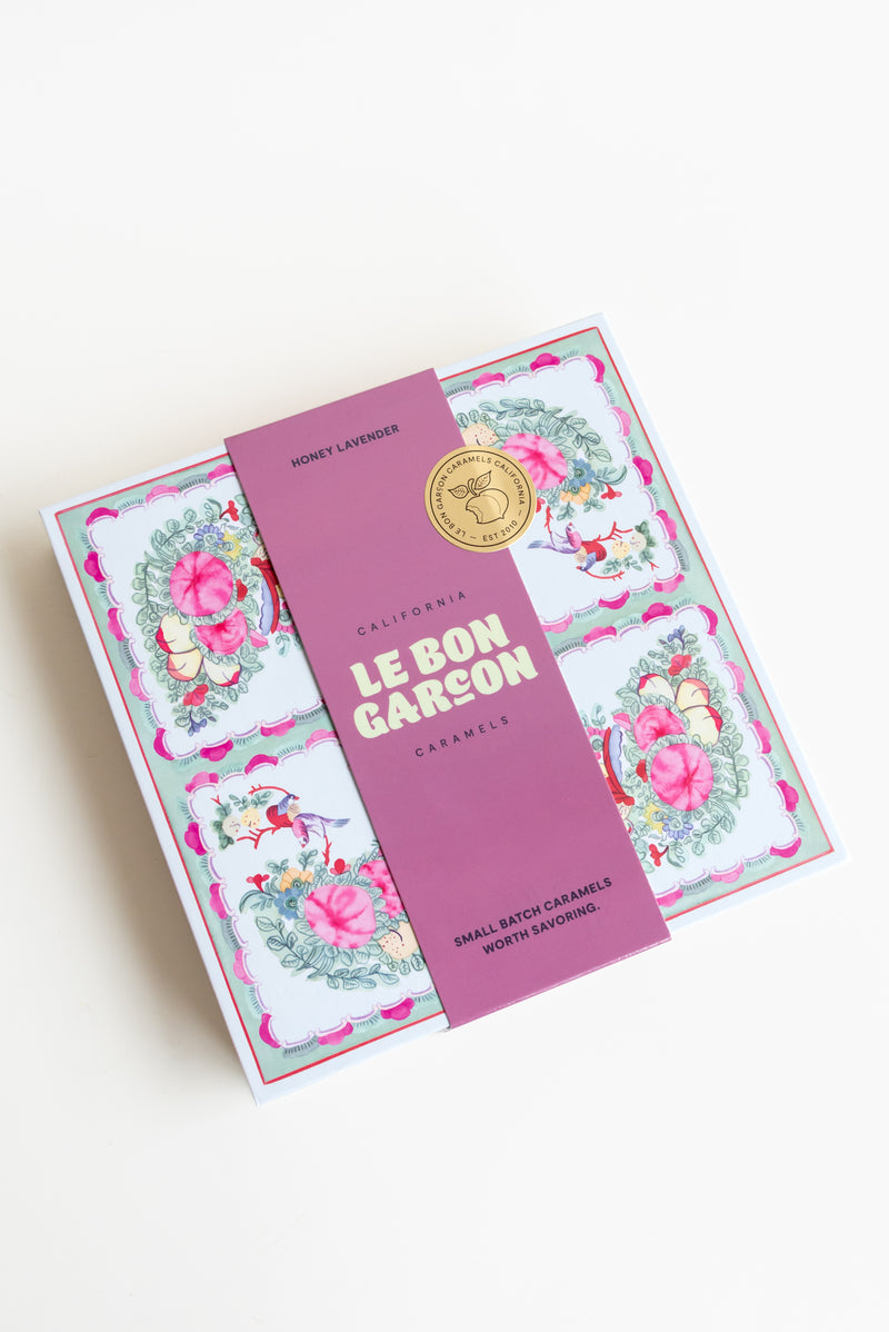 Le Bon Garcon - Honey Lavender Caramels 6 oz Gift Box