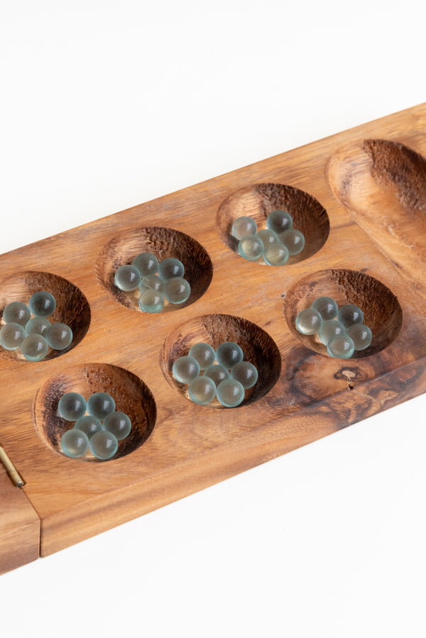 Verve Culture Mancala Mangowood Game Set