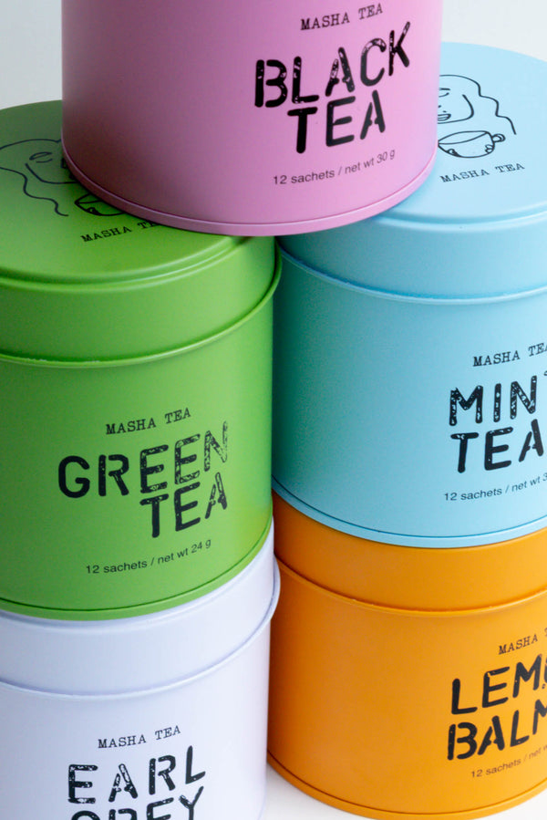 Masha Tea Tin