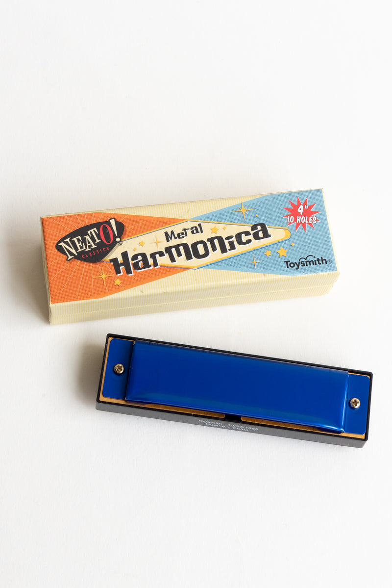 Neato! 4" Metal Harmonica