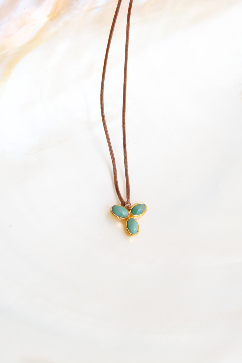 River Song Emerald Floret Necklace