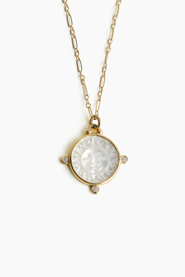 Halcyon Diamond Sol Necklace