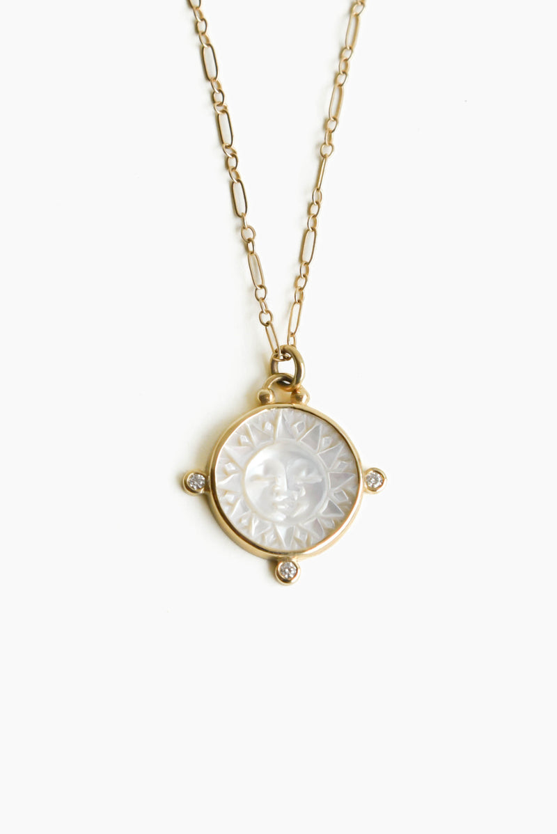 Halcyon Diamond Sol Necklace