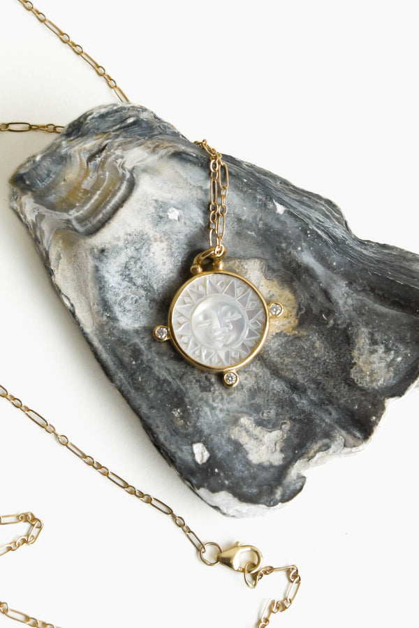 Halcyon Diamond Sol Necklace