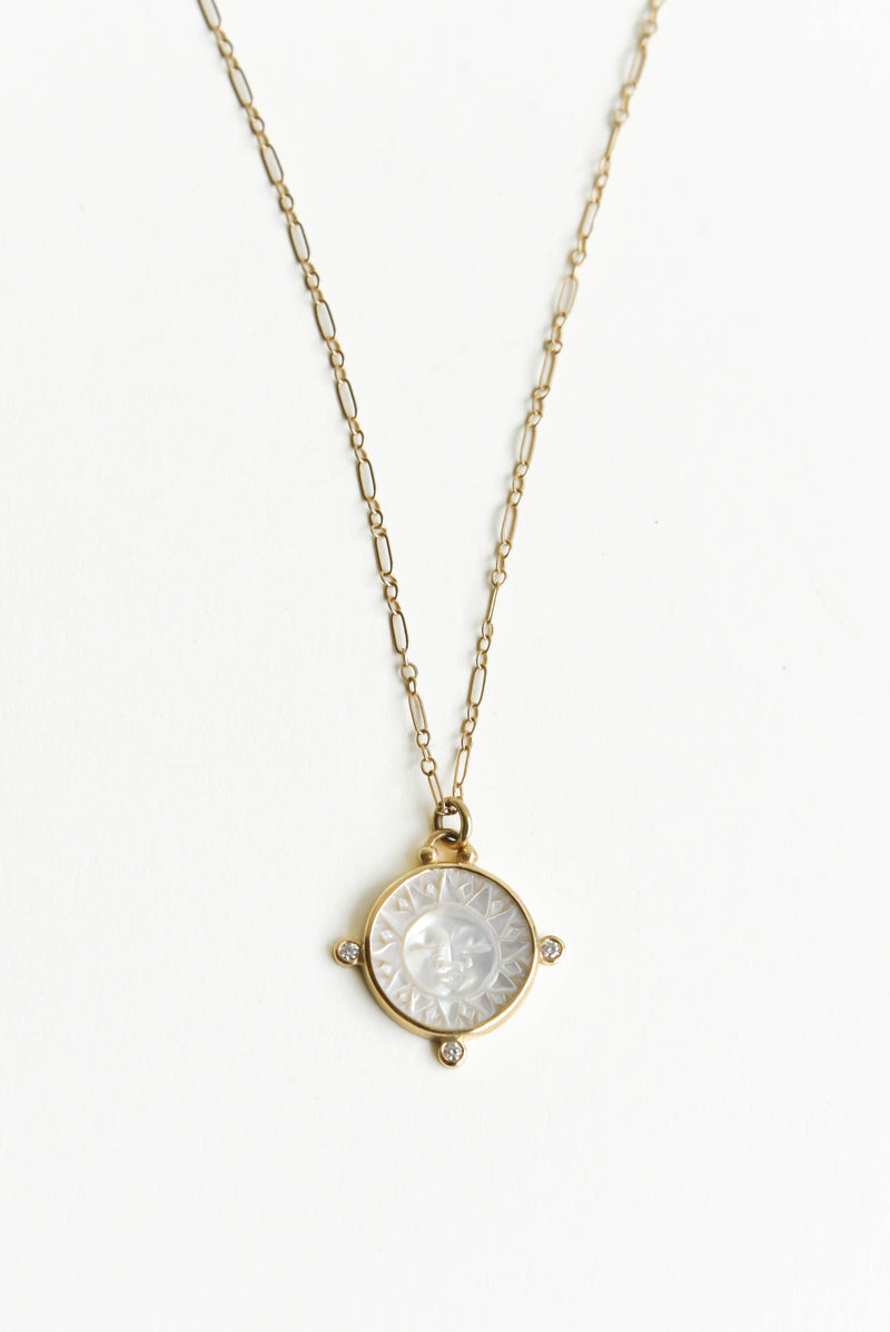 Halcyon Diamond Sol Necklace