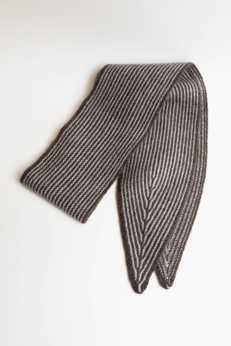 Oats & Rice Sailor Rib Neck Scarf
