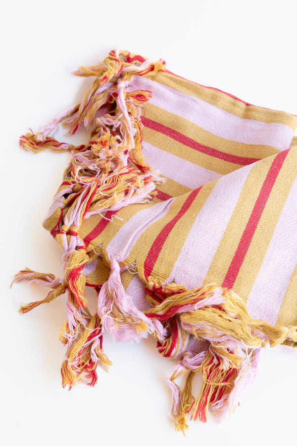 Olive & Loom Saffron Sunset Turkish Towel