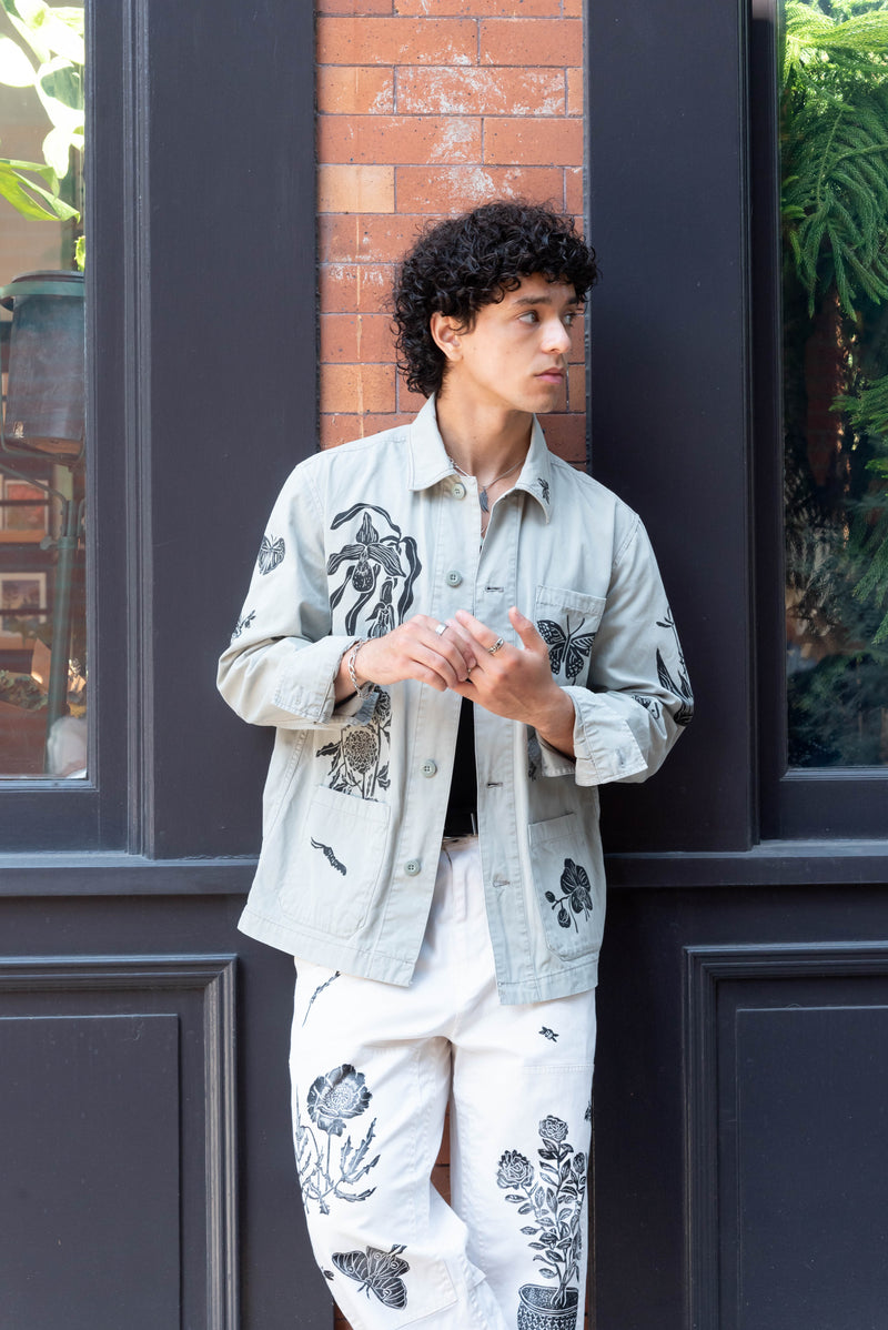 Ondo Frank and Oaks Green Jacket