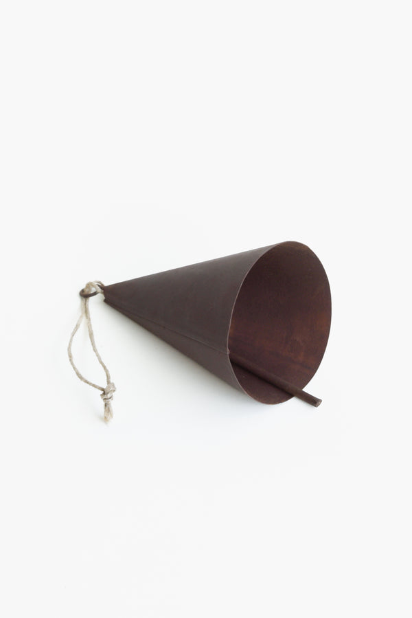 Indaba Trading Vintage Cow Bell L, Rust