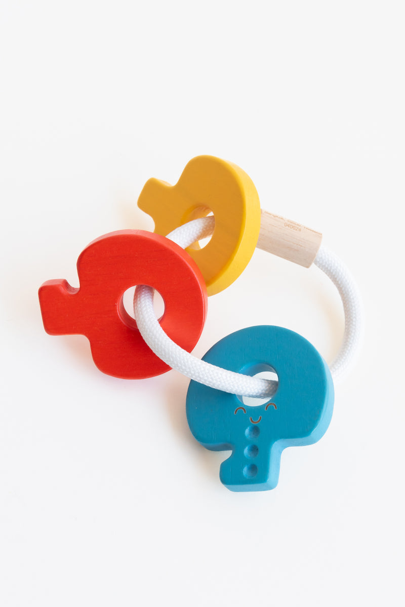 Plan Toys Baby Key Rattle