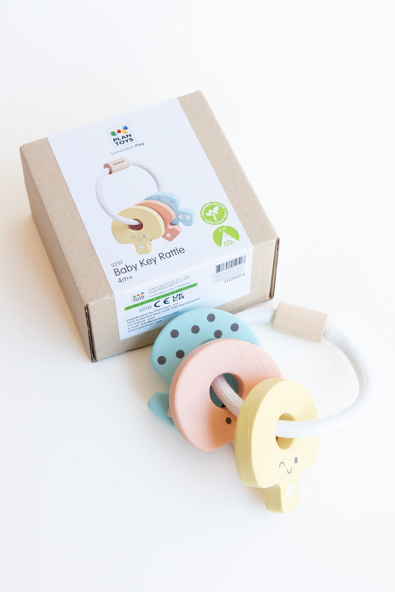 Plan Toys Baby Key Rattle