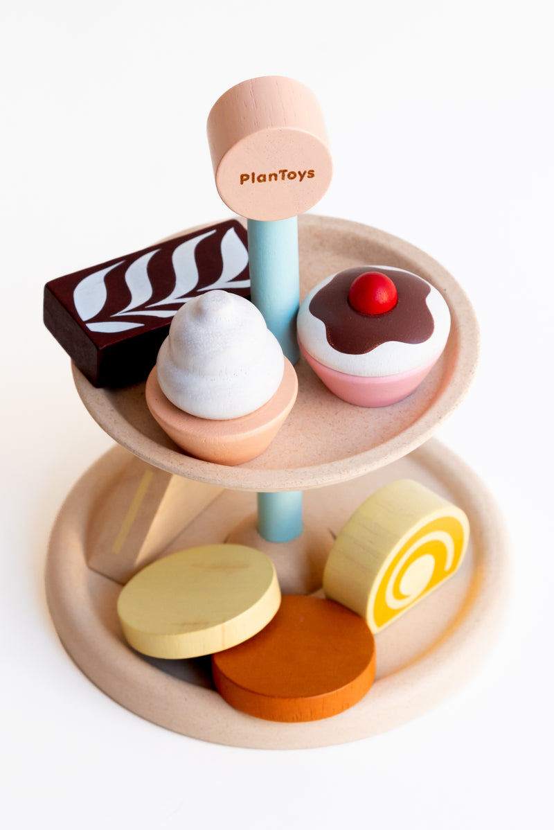 PlanToy Bakery Stand Set