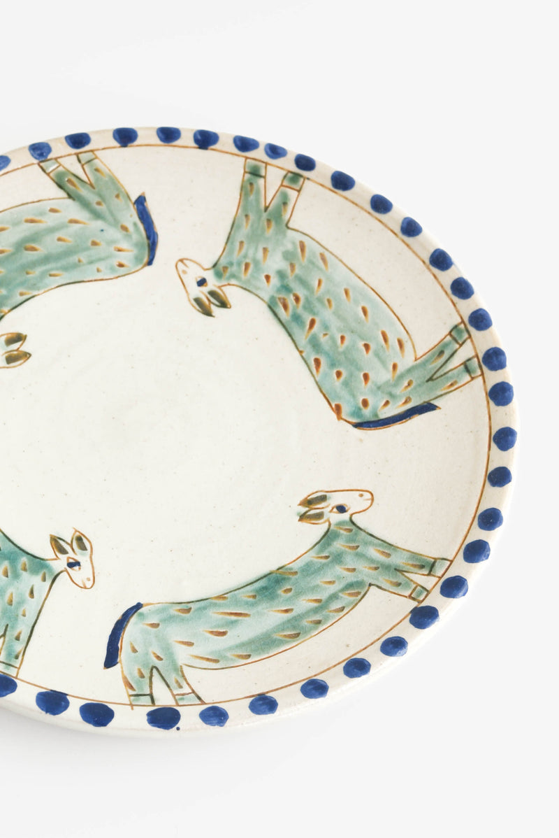 Kiliim Donkey Ceramic Serving Plate