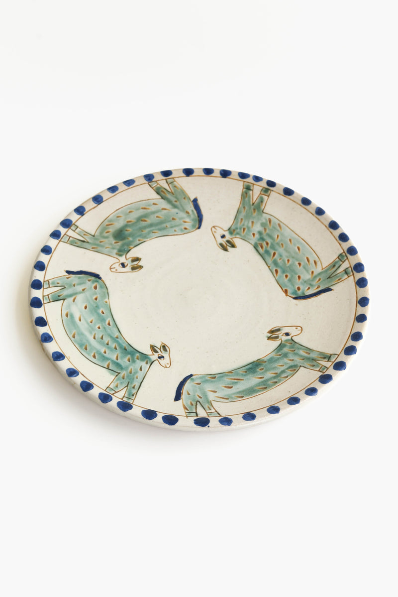 Kiliim Donkey Ceramic Serving Plate
