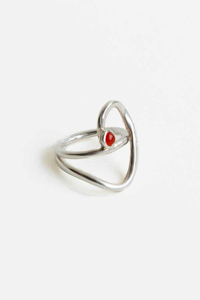 Renee Frances Pirouette Ring with Carelian