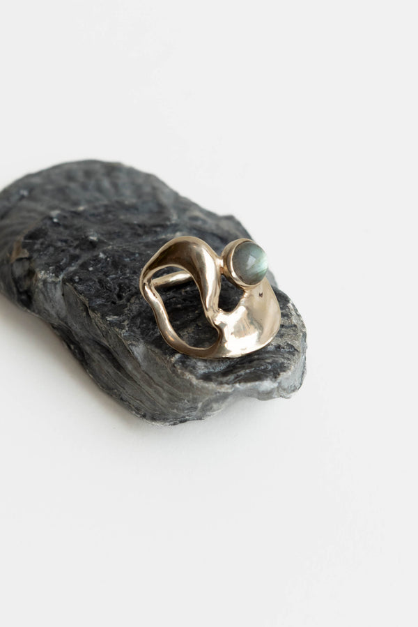 Renee Frances Matisse Ring with Labradorite