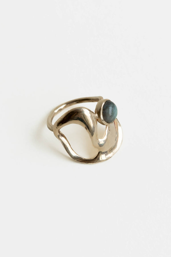 Renee Frances Matisse Ring with Labradorite