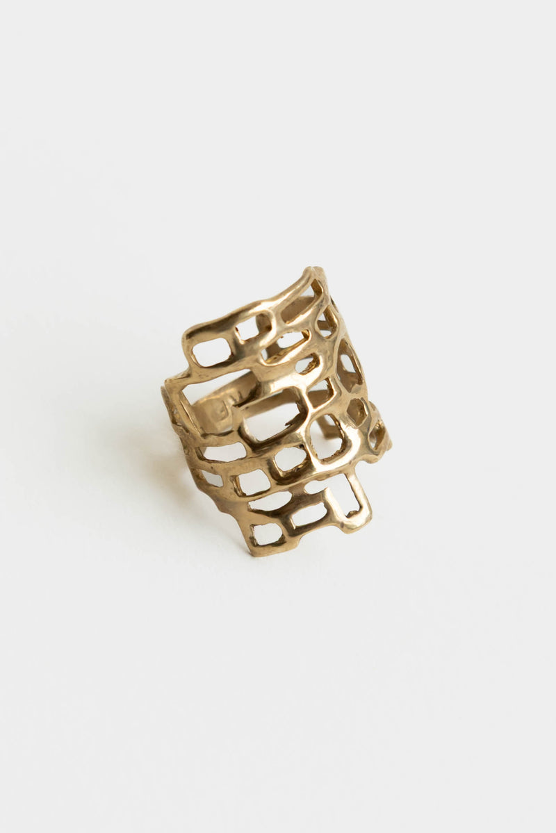 Renee Frances Big Grid Ring