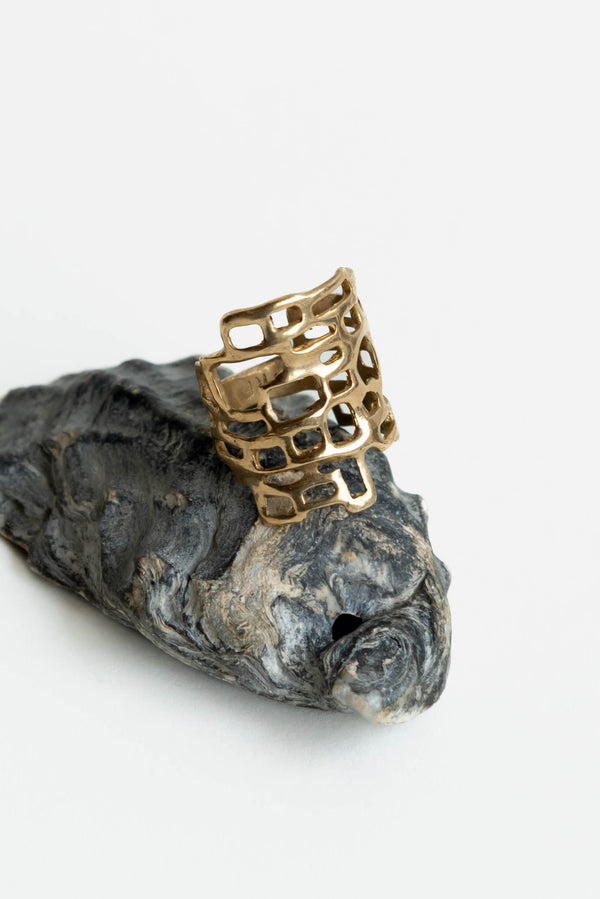 Renee Frances Big Grid Ring