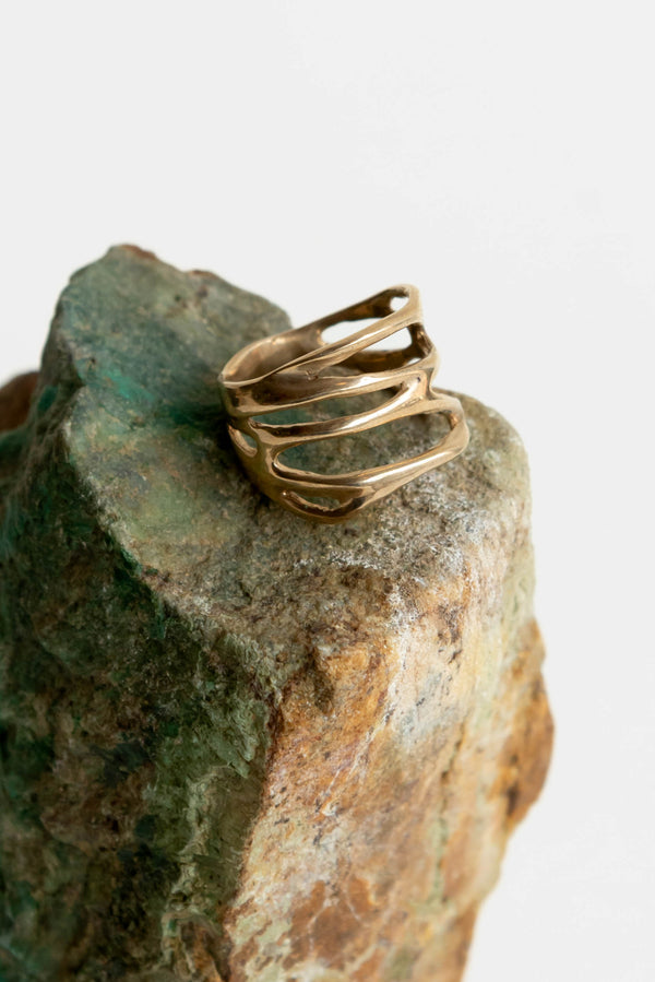 Renee Frances Swirl Ring