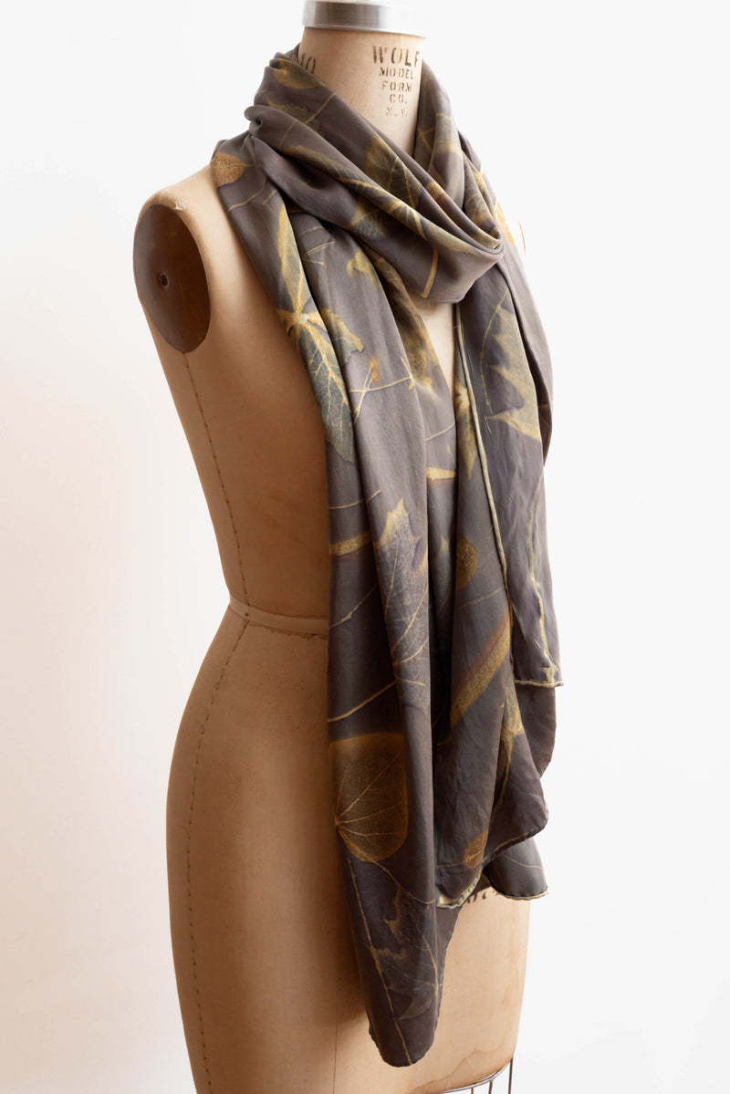 PK Flora - Large Chameuse Silk Scarves / 19.5 momme