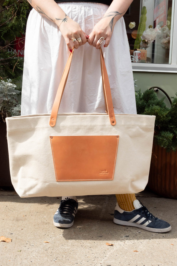 Spartan Made Market Tote
