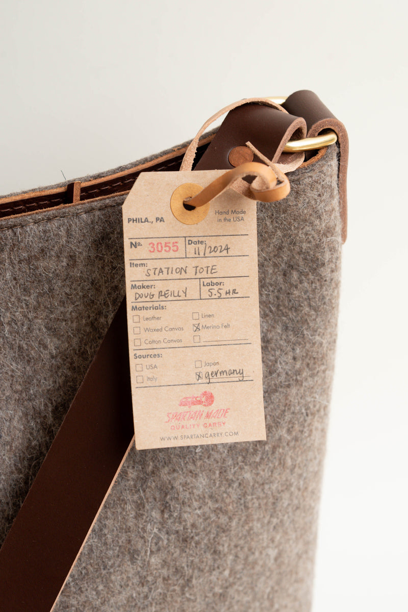 Spartan Made Station Tote