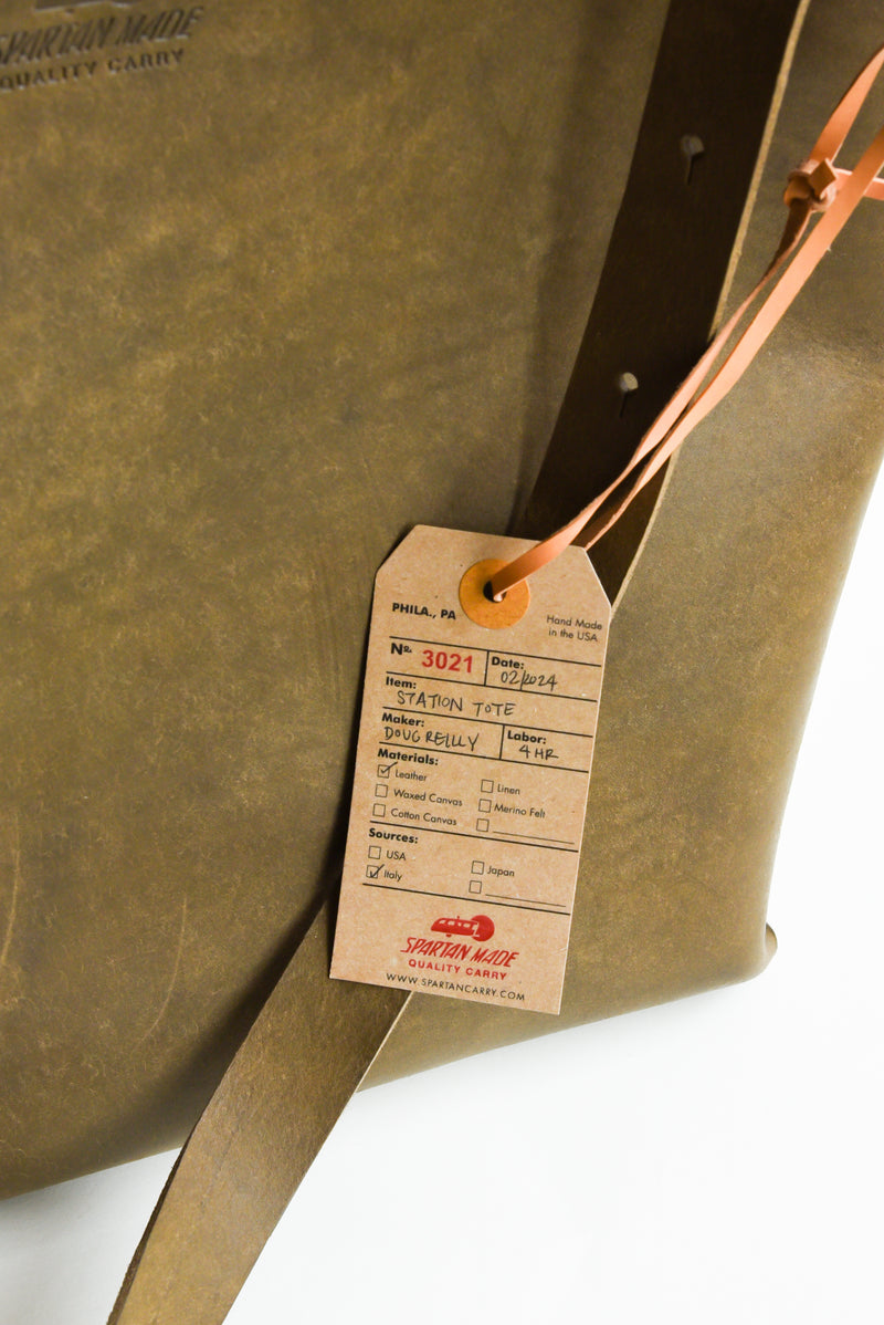 Spartan Made Station Tote