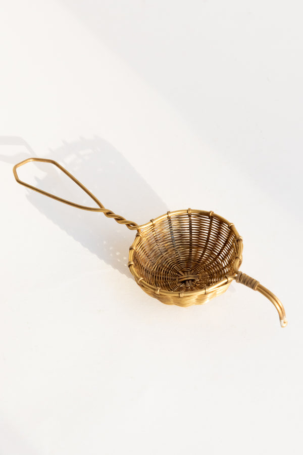 Bellocq Tea Petit Brass Strainer