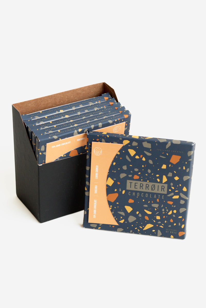 70% Tanzania Dark & Lemon Crunch