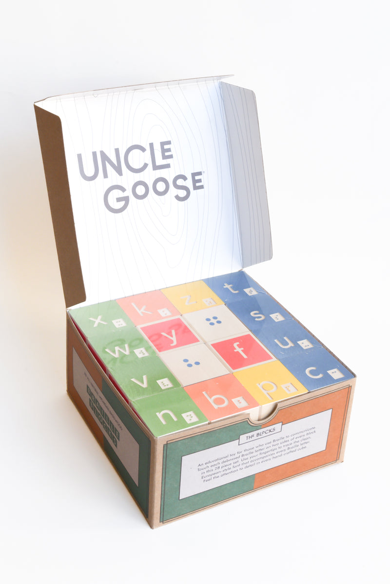 Uncle Goose Braille Blocks