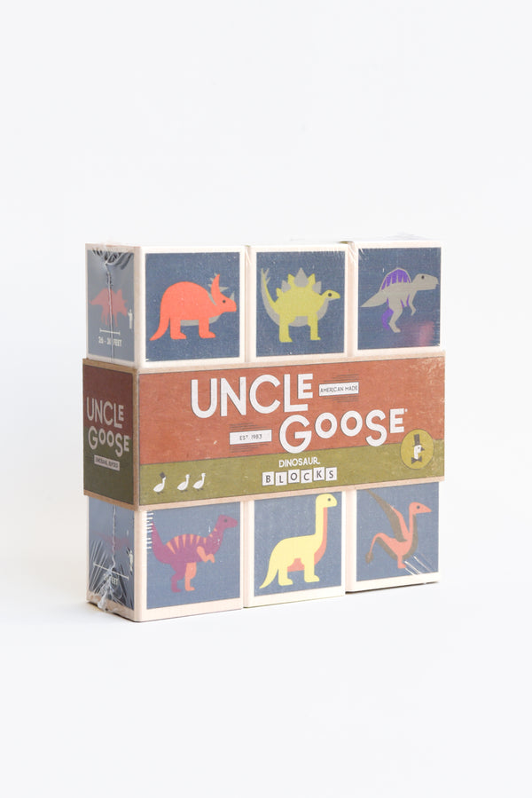 Uncle Goose Dinosaur Blocks