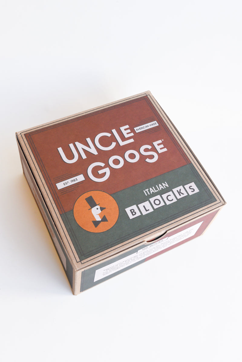 Uncle Goose Italian Blocks