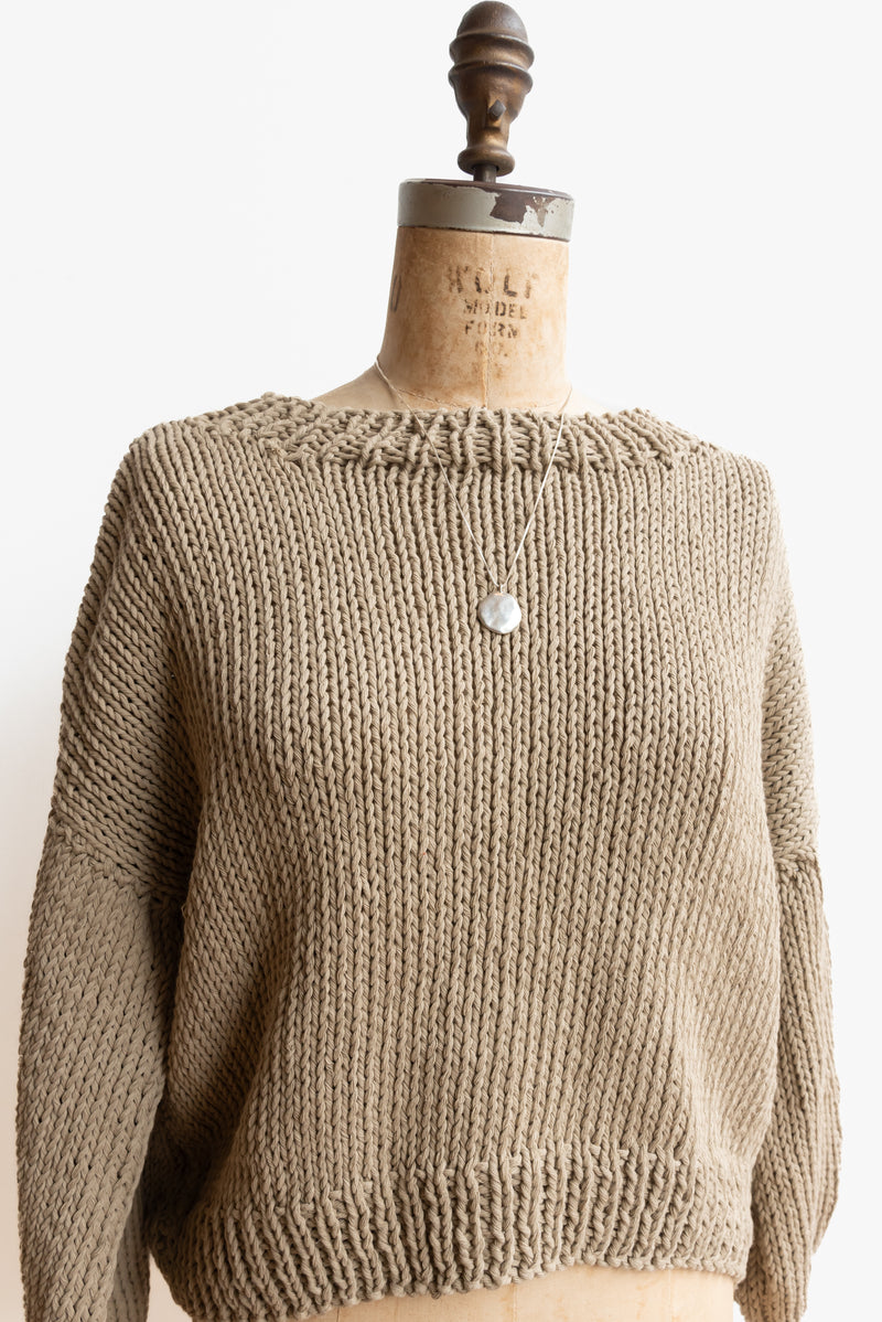 Ursa Textile Caja Sweater in Petrol