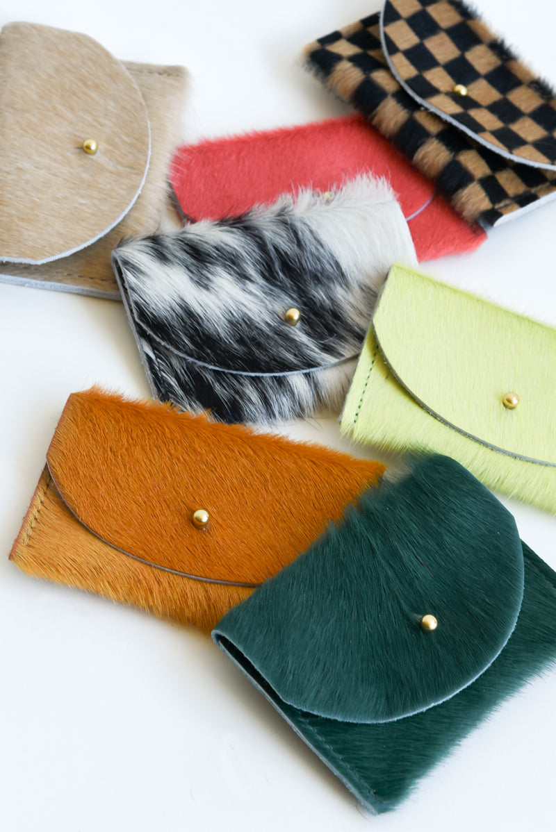 Primecut Shearling Cardholder