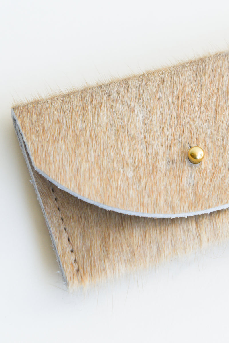 Primecut Shearling Cardholder