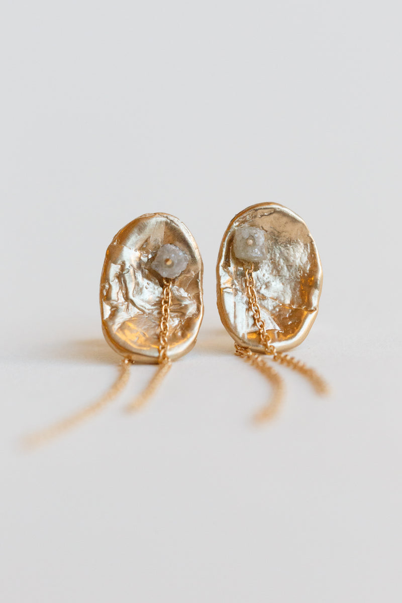 8.6.4 14k gold earrings