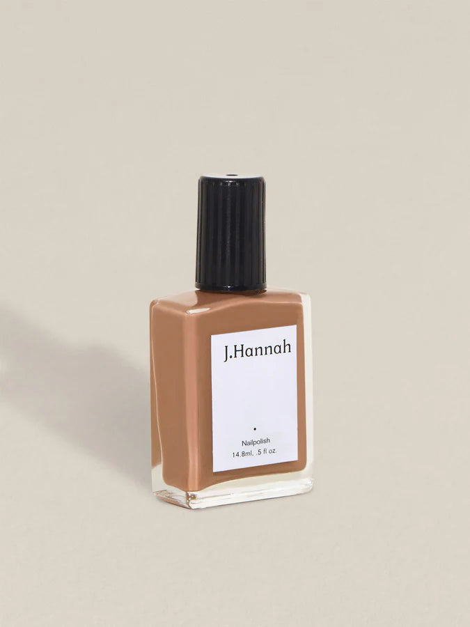 A bottle of mauve nail polish by J.Hannah