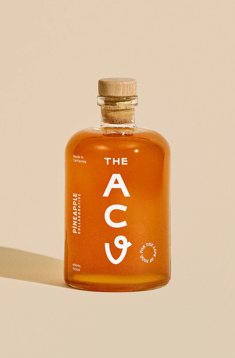 Bottle of Pineapple Collaborative Apple Cider Vinegar