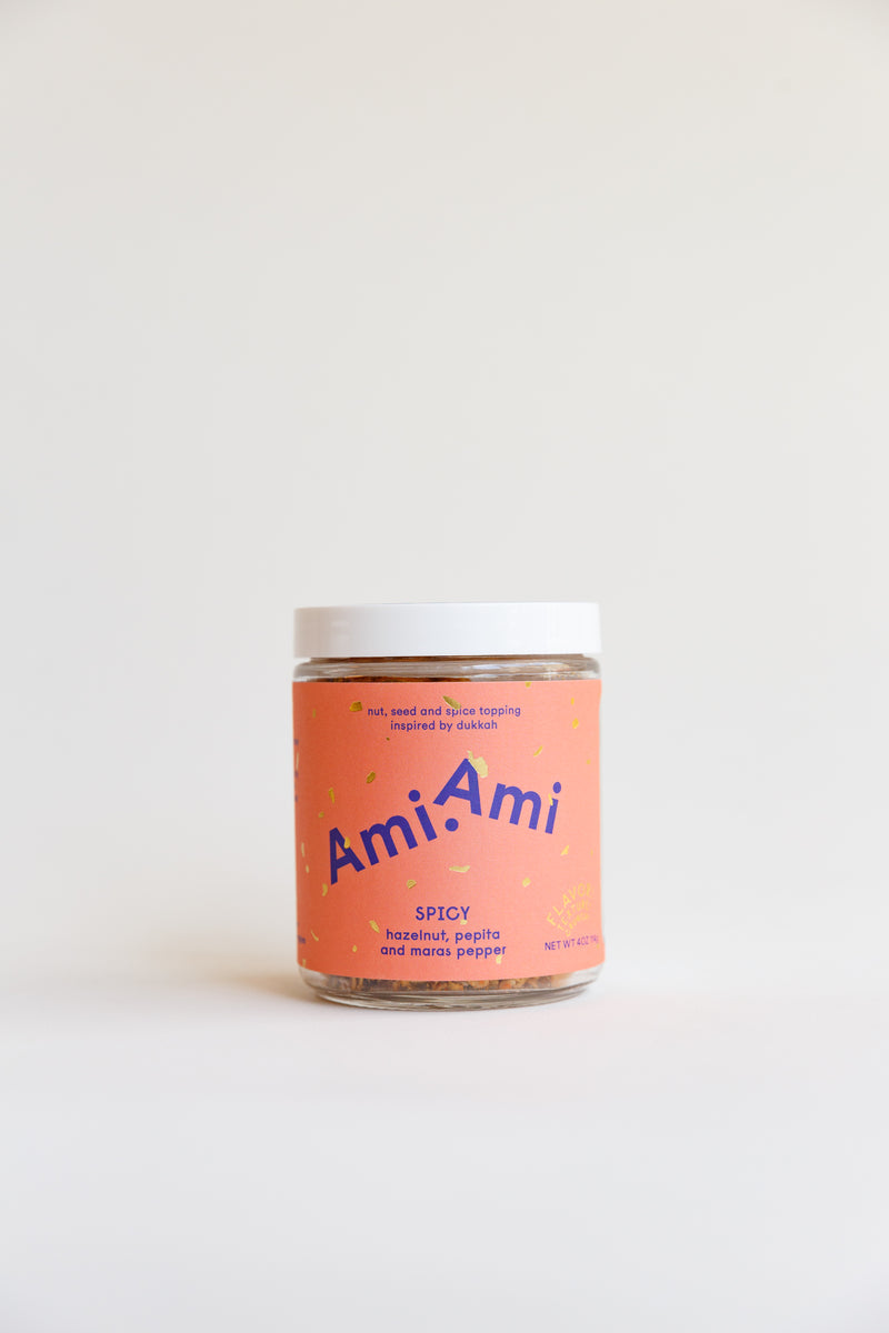 Jar of Ami Ami Spicy Spice Blend