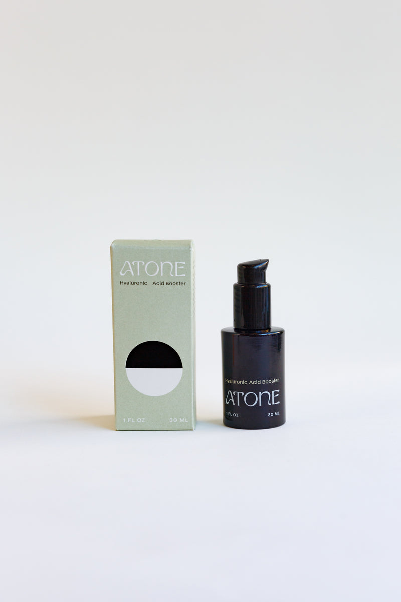 Atone Hyaluronic Acid Booster delivers organic & fragrance-free moisture that every skin type can benefit from