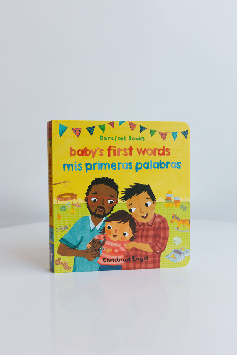 Baby's first words baby book